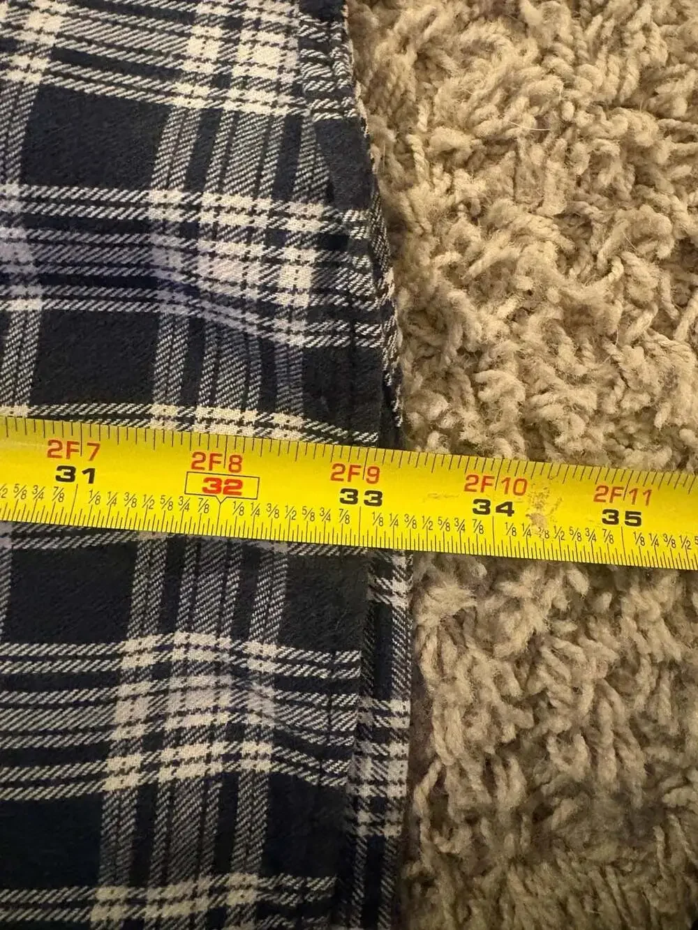 Duluth Trading Co Plaid Flannel Button Down Shirt Size 4XL Black White